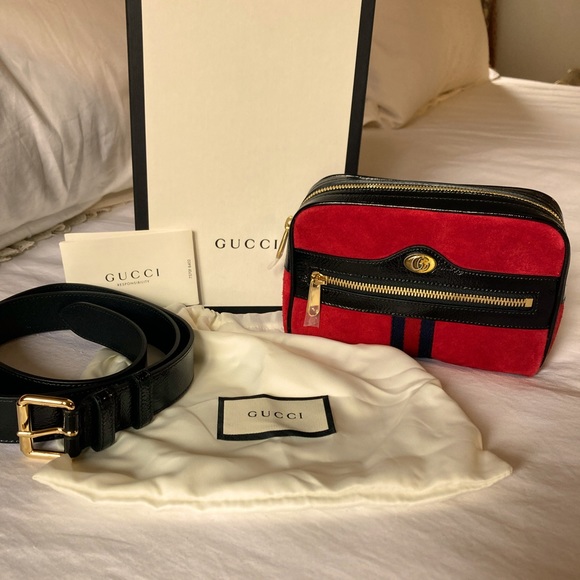 SOLD Gucci GG Ophidia Belt Bag - Picture 6 of 11